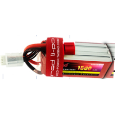 Bateria LiPo 2S 7,4V 1500mAh 25C RED