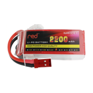 Bateria LiPo RED 2200 mAh 3S 11,1 V 35C