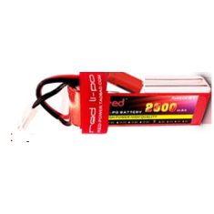 Bateria LiPo RED 3S 11,1V 2600 mAh 25C, alta pot&ecirc;ncia e alta qualidade