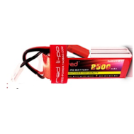 Bateria LiPo RED 4S 14,8 V 2600 mAh 25C, alta pot&ecirc;ncia e alta qualidade
