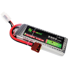 Bateria LiPo Lion 2200 mAh 3S 11,1 V 35C &mdash; Alta pot&ecirc;ncia e alta qualidade