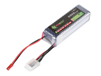 Bateria LiPo Lion 2200 mAh 4S 14,8V 35C - Imagem 1