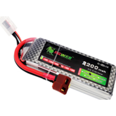 Bateria LiPo Lion 3S 11,1V 4200 mAh 35C, alta pot&ecirc;ncia e qualidade