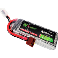 Bateria LiPo Lion 3S 11,1V 4200 mAh 35C, alta pot&ecirc;ncia e qualidade