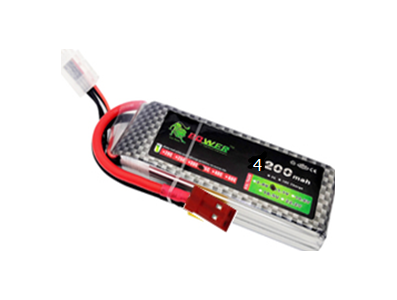 Bateria LiPo Lion 3S 11,1 V 4200 mAh 35C, alta pot&ecirc;ncia e qualidade - Imagem 1