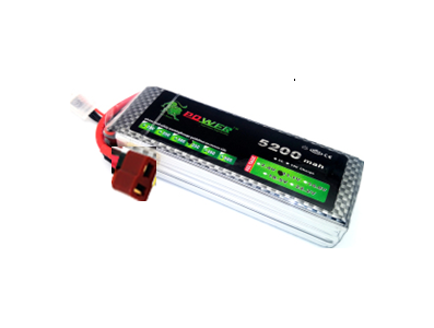 Bateria LiPo Lion 5200 mAh 2S 7,4 V 35C, alta pot&ecirc;ncia e alta qualidade - Imagem 1