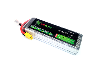 Bateria LiPo Lion 5200mAh 2S (7,4V) 35C - Imagem 1