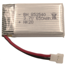 Bateria recarreg&aacute;vel de l&iacute;tio 3,7 V 650 mAh modelo 852540
