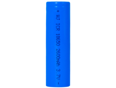 Bateria 18650 recarreg&aacute;vel de &iacute;on de l&iacute;tio 3,7 V 2600 mAh capacidade total - Imagem 1