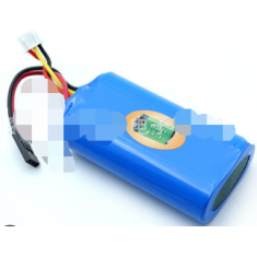 Bateria 18650 2000mAh 7,4V Pack Recarreg&aacute;vel de L&iacute;tio