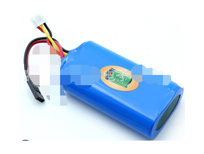 Bateria 18650 2000mAh 7,4V Pack Recarreg&aacute;vel de L&iacute;tio - Imagem 1