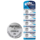 Kit com 5 unidades de bateria bot&atilde;o de l&iacute;tio PKCELL CR2032 3V - Thumb - 1