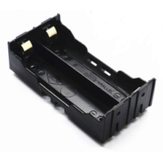 Porta-c&eacute;lulas para 2x 18650 BLM com pino, sem tampa