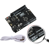 Placa KUONGSHUN R3 SMD Vers&atilde;o Aprimorada Chip CH340 Tipo C