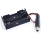 Porta pilhas 2 x AA sem tampa com conector DC - Thumb - 6
