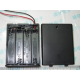 Porta-pilhas 4x AAA com tampa e interruptor liga/desliga - Thumb - 1