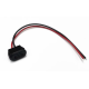 Soquete de carregador Type-C 2 pinos 100 mm preto - Thumb - 1