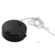 Suporte preto para 2 baterias bot&atilde;o CR2032 com fio e interruptor de alavanca - Thumb - 1