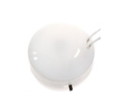 Suporte branco para 2 baterias CR2032 com fio e interruptor basculante - Imagem 1