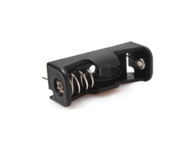 Porta-pilha 12V 23A 1 se&ccedil;&atilde;o com pino de solda - Imagem 1