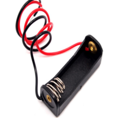 Suporte para bateria A23L (23A) 12V com cabo sem tampa