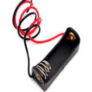 Suporte para bateria A23L (23A) 12V com cabo sem tampa