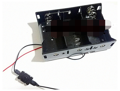 Porta-pilhas para 3 LR20 com interruptor sem tampa - Imagem 1