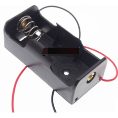 Suporte para 1 pilha LR14 sem tampa