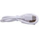 Cabo USB Tipo C 2 A 0,3 m branco - Thumb - 1