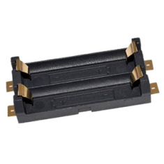 Porta-pilhas SMD/SMT para 2 pilhas AA (sem tampa)