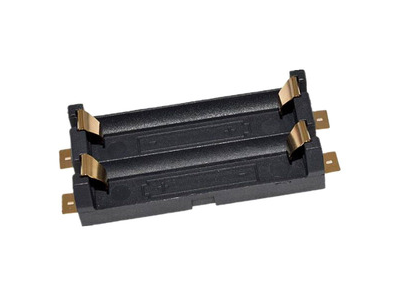 Porta-pilhas SMD/SMT para 2 pilhas AA (sem tampa) - Imagem 1