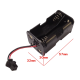 Porta-pilhas para 4 pilhas AA com plug SM macho sem tampa - Thumb - 1