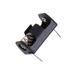 Porta-bateria 1/2AA 14250 com pino para PCB