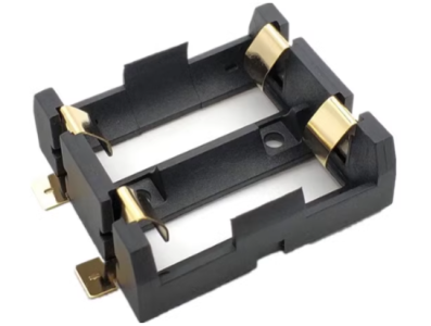 Caixa porta-bateria para 2 baterias 18350 SMD/SMT - Imagem 1