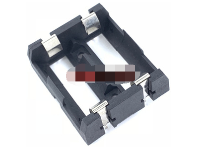 Caixa porta-baterias para 2x 18350 em nylon resistente ao fogo - Imagem 1