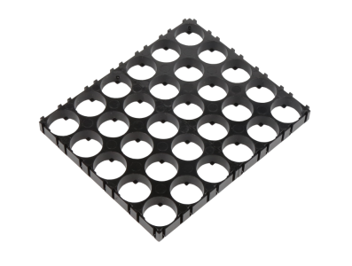 Suporte para baterias 18650 5x6 com di&acirc;metro de furo 18,5 mm - Imagem 1
