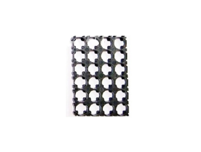 Suporte ign&iacute;fugo para baterias 18650 4 x 6 com di&acirc;metro de furo 18,4 mm - Imagem 1