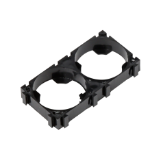 Porta-baterias para 2 c&eacute;lulas 26650 com di&acirc;metro de furo 26,3 mm