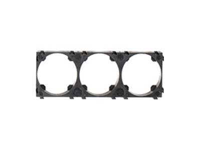 Suporte para 3 baterias 26650 com di&acirc;metro de furo 26,3 mm - Imagem 1