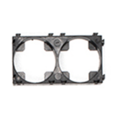 Suporte para 2 baterias 32650 com di&acirc;metro do furo 32,35 mm