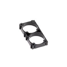 Suporte para 2 baterias 21700 com di&acirc;metro do furo 21,2 mm