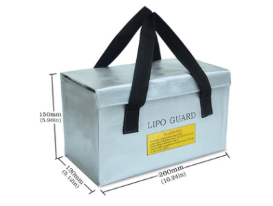 Bolsa de prote&ccedil;&atilde;o anti‑explos&atilde;o para baterias de l&iacute;tio - Imagem 1