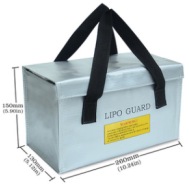 Bolsa de prote&ccedil;&atilde;o anti‑explos&atilde;o para baterias de l&iacute;tio