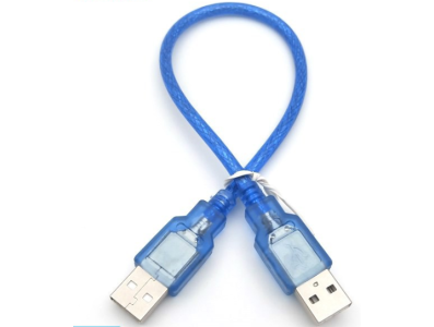 Cabo USB 2.0 A para A (macho) 30 cm - Imagem 1