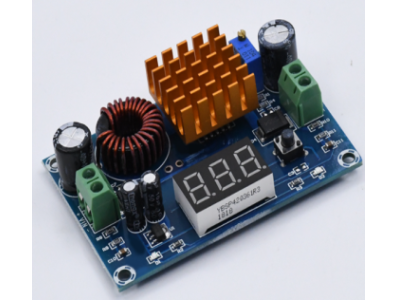 Conversor DC-DC Boost Digital XH-M411 5-45V 5A Alta Pot&ecirc;ncia - Imagem 1