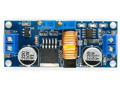 M&oacute;dulo Conversor DC-DC Step Down Ajust&aacute;vel XL4015 Azul 5A 75W - Imagem 7