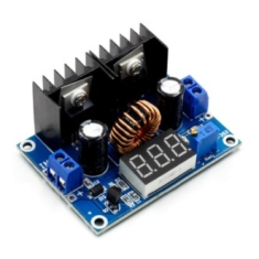 XH-M404 M&oacute;dulo Regulador de Tens&atilde;o DC 4 a 40V 8A Conversor DC-DC Step-Down Ajuste PWM Digital XL4016E1