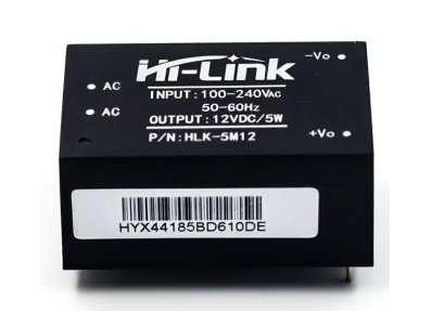 M&oacute;dulo fonte AC-DC HLK-5M12 220V para 12V - Imagem 7