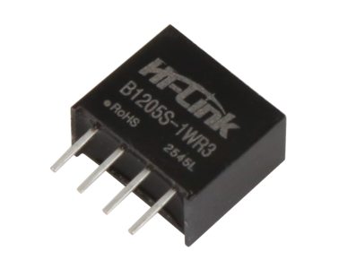 M&oacute;dulo conversor DC-DC HLK-1D1205 12V para 5V - Imagem 1