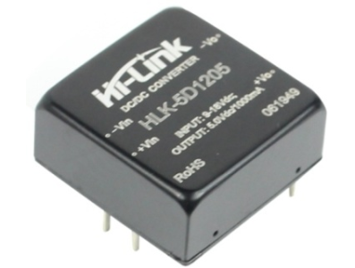 M&oacute;dulo conversor DC-DC HLK-5D1205 9 a 18 V para 5 V - Imagem 1